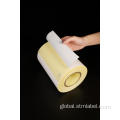 High Gloss White Self Pp Adhesive Label 80g high gloss paper acrylic 60g yellow glassine Factory